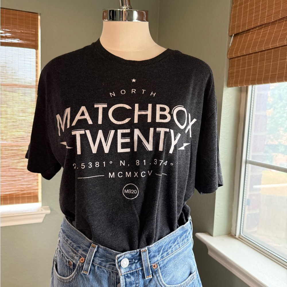 Black Matchbox Twenty Graphic T-Shirt
